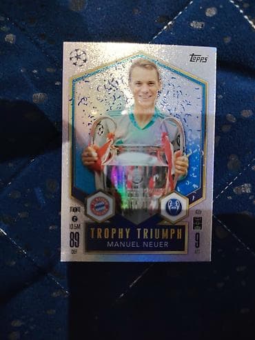 Kolleksiya kartı: Topps “Trophy Triumph – Manuel Neuer” - Mövzu: UEFA lalafo.az -da Kolleksiya kartı: Topps “Trophy Triumph – Manuel Neuer” - Mövzu: UEFA