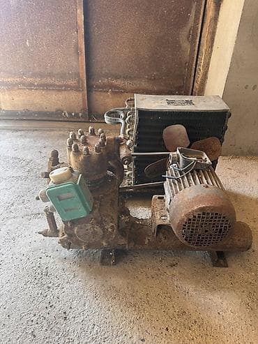 soyuducu hisseleri: Sənaye soyutma aqreqatı – FAK‑1,5M3 Texniki məlumat: - Model — 3