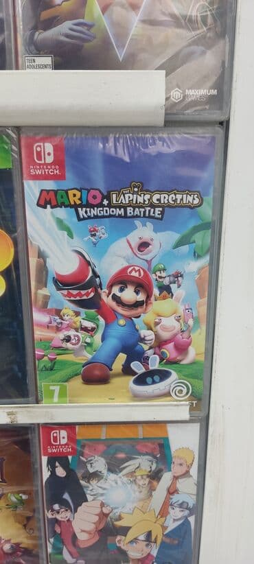 metro exodus: Nintendo switch üçün mario lapins cretins kingdom battle oyun diski — 1