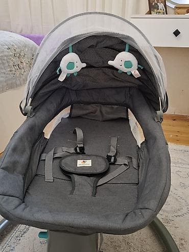 həyət yelləncəkləri: Oğlan və qız üçün, Yeni, Beşik, Yellənmə mexanizm ilə — 5