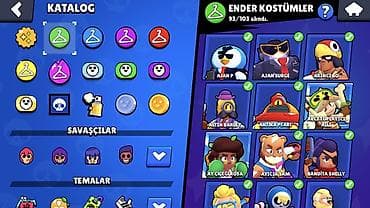 şəxsi əşyalar: Brawl Stars hesabı 70k kupali hesab satilir deyerinnen qat qat ucuz — 3