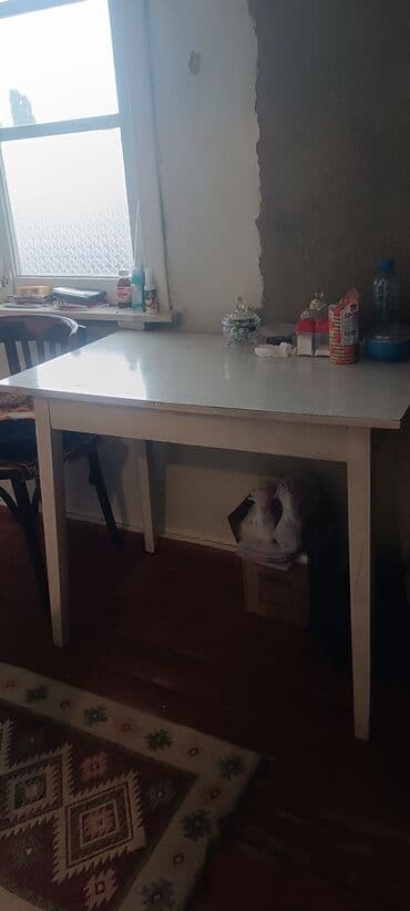 Mətbəx masası, Açılmayan, Laminat, Dördbucaq masa