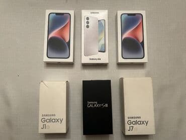 Müxtəlif modellərdə mobil telefon qutuları və qutu dəstləri