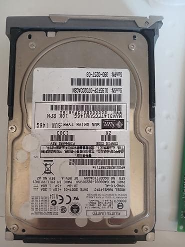 ssd disc: Sərt disk (HDD) < 120 GB, 10000 RPM, 3.5", İşlənmiş — 1