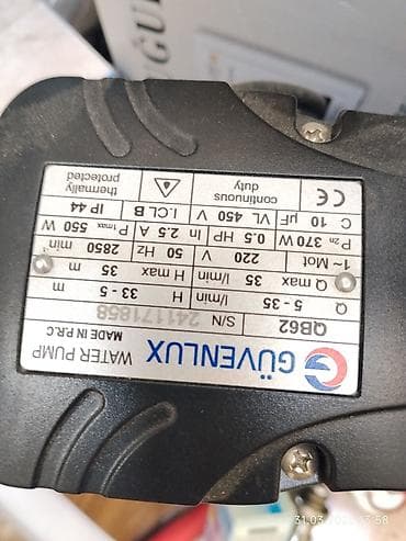 ariston satisi: Su motorları – təzə və köhnə modellərin satışı (Sumqayıt) Məhsulun — 2