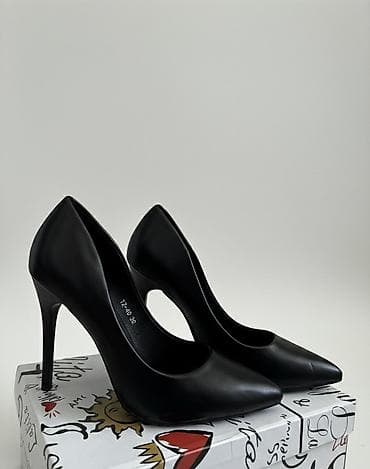 Ölçü: 36, rəng - Qara, İşlənmiş