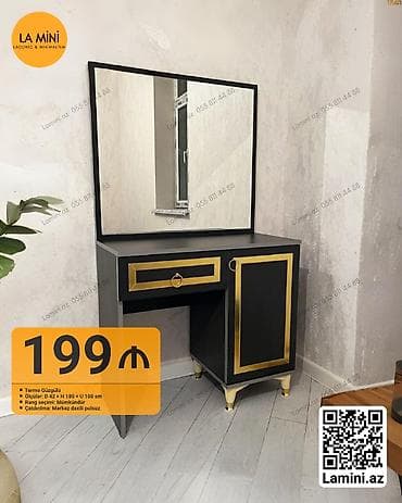 xirdalan salon: Düz masa, Siyirməli — 1