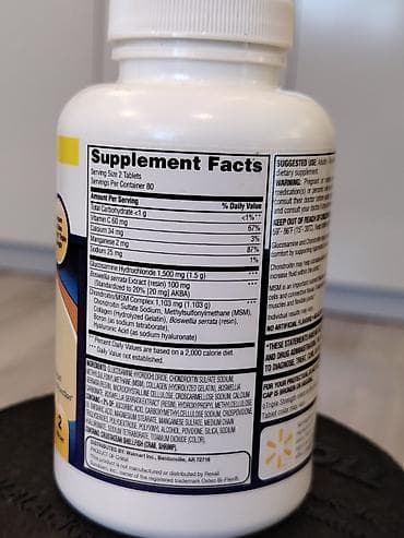 Məhsul: Oynaqlar üçün qida əlavələri paketi 1) Equate Triple Strength