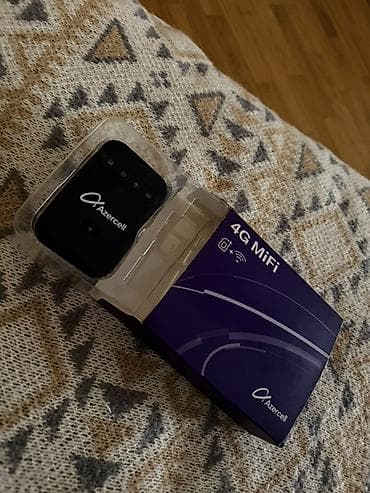 Azercell 4G MiFi – mobil Wi‑Fi yönləndirici - Operator: Azercell -