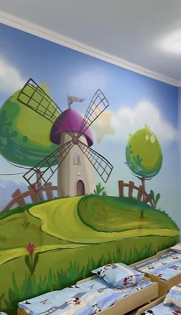 Mebel üçün boyalar: Divar rəsimlərinin çəkilməsi🎨 WhatsApp aktiv yazın bizə və ya zəng — 8