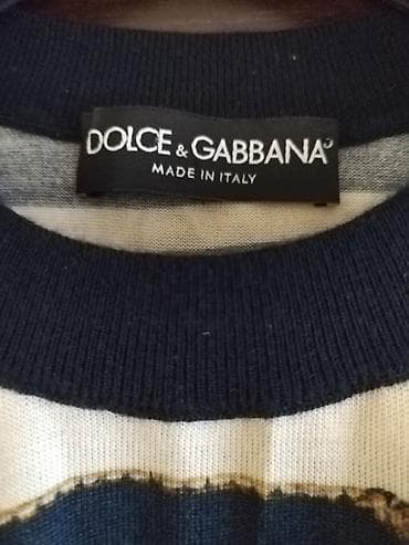 coban geyimi: Sviter, Dolce & Gabbana, M, rəng - Qızılı — 2