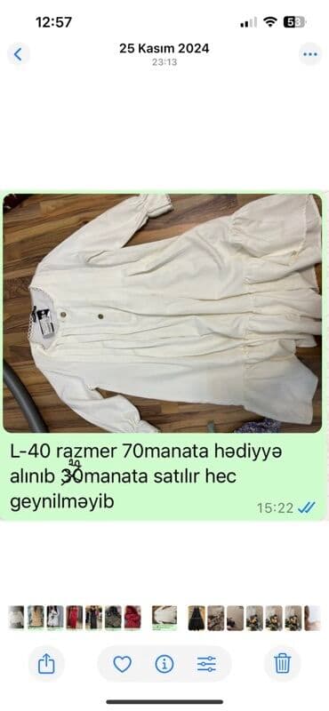 qadın geyimləri və qiymətləri: Qadın geyimləri seti - Qara krujeva uzun don: M razmer. Kəpənək — 2