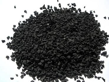 Quru inşaat materialları: Qara rezin qırıntısı (rezin qranul) Məhsul təsviri: - Material: Rezin — 3