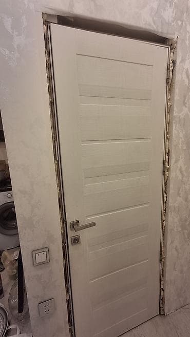 Ağ rəngli daxili otaq qapısı - 3 daxil otaq, 1 əd hamam qapısı — 2