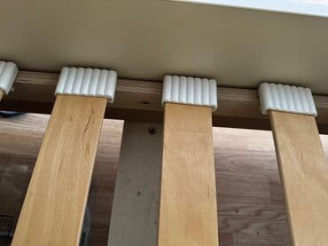 qoz taxta: Oğlan və qız üçün, Çarpayı, Matrassız, Siyirməsiz, MDF — 4