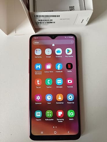note 10 s: Samsung Galaxy A20s, 32 GB, rəng - Qırmızı — 3