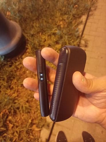 IQOS tutqun qara rəngli tütün qızdırma cihazı komplekti — 1