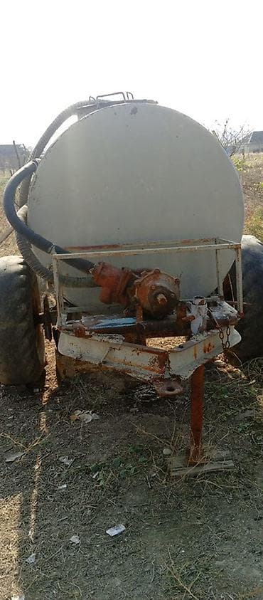 cruz disk teker: Traktor qoşqusuna uyğun su/çirkab daşıma üçün metal sisterna və — 1
