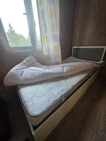 Mebel: Çarpayi 100azn. matras var baza yoxdu. Unvan Yasamal//8772b//glr — 1