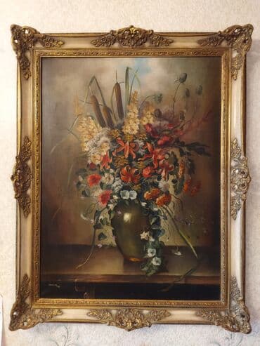 əllə çəkilmiş maşın şəkilləri: Almaniya əl işi 85*75 sm — 1