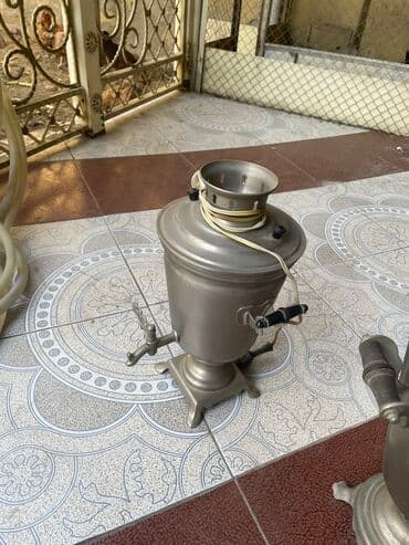 İşlənmiş Elektrik Samovar, 5 l, Ünvandan götürmə