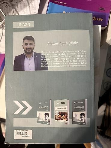 Ovçuluq və balıqçılıq: Məhsul: “Ədəbiyyat – dərs vəsaiti” (IV nəşr) Müəllif: Eltun Abuşov — 2