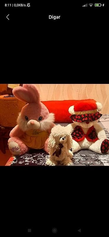 uşaq paltar səbəti: Sabirabada 3 kukla bir yerde50azın — 1