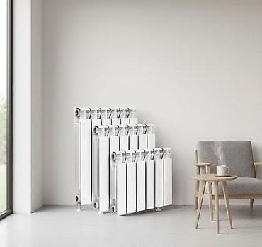 Ağ rəngli panel radiatorlar – müxtəlif ölçülərdə - Daxili istilik