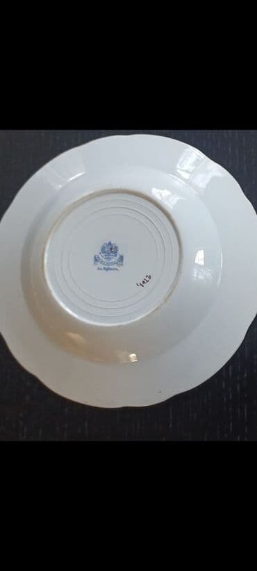 klyonka sufreler: Boşqablar, 2 ədədli dəst, rəng - Ağ, Farfor, Rusiya — 5