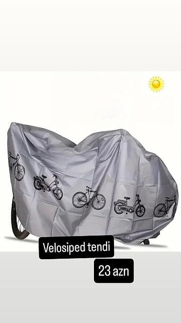 tend: VELOSİPED motosiklet yağış tendi satılır, təzədir çatdırılma — 2