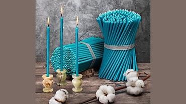 ritual samlar: Şam Slindrik, Arı mumu — 6