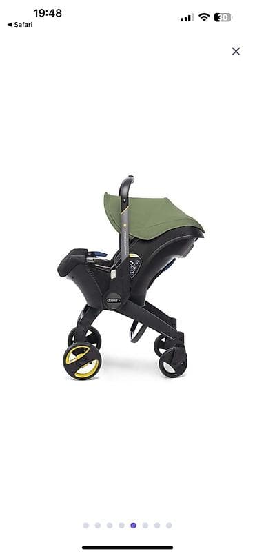 коляска: Doona автокресло+ коляска для младенца. Состояние идеальное!! Покупали — 1