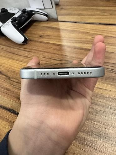 Mobil telefon və aksesuarlar: IPhone 15, 128 GB, Mavi, Zəmanət, Simsiz şarj, Face ID — 3