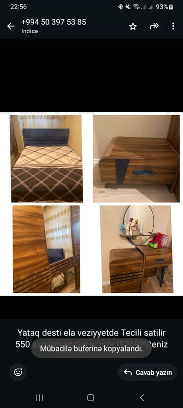 tek kravat gence: Təknəfərlik çarpayı — 1