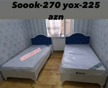 divan çarpayı: Yeni, Təknəfərlik çarpayı, Bazasız, Matras ilə, Siyirməsiz, Azərbaycan — 9