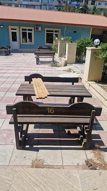 Restoran mebeli: Seva 🌼 1195 KAFE UÇUN MASA DESTİ 8 Dest var Qiymeti 100 Azn( 1 dest ) — 1