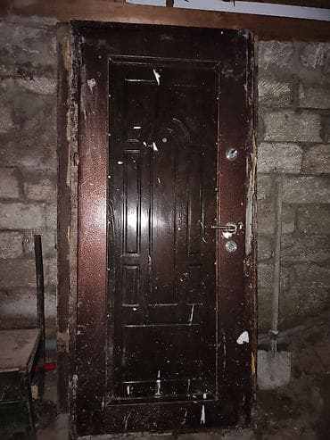 dekor agaclari: Dəmir giriş qapısı dəsti Ölçü 2m - 90 Sm - Material: qalın metal/dəmir — 4