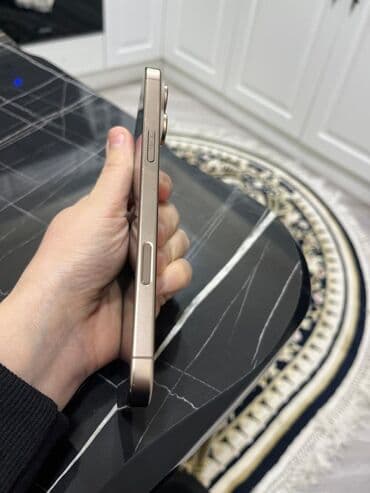 iphone 11 barter: IPhone 16 Pro Max, 256 GB, Desert Titanium, Zəmanət, Barmaq izi, Face ID — 4