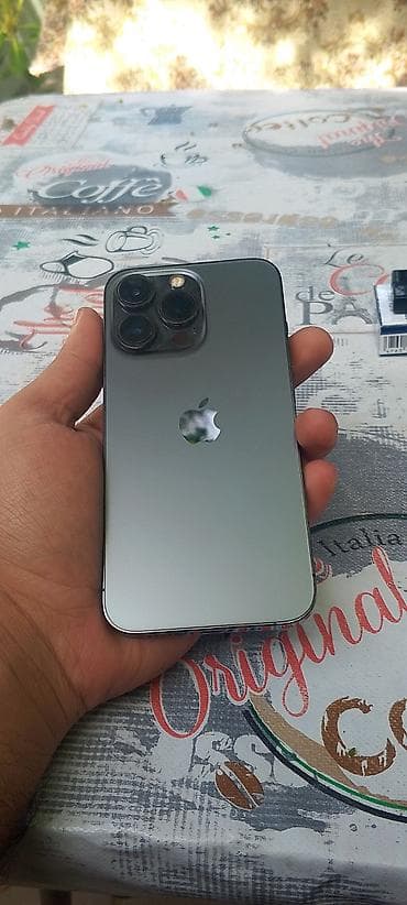 iphone 14 pro kontakt: IPhone 13 Pro, 128 GB, Matte Silver, Zəmanət, Kredit, Qırıq — 6