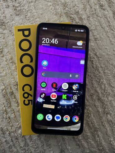 poco c65 qiyməti: Poco C65, 128 GB, Barmaq izi, Face ID — 3