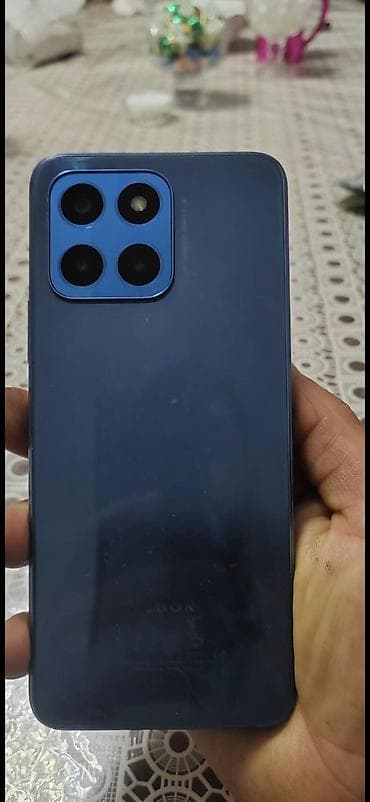Honor X6, 64 GB, rəng - Göy, Barmaq izi