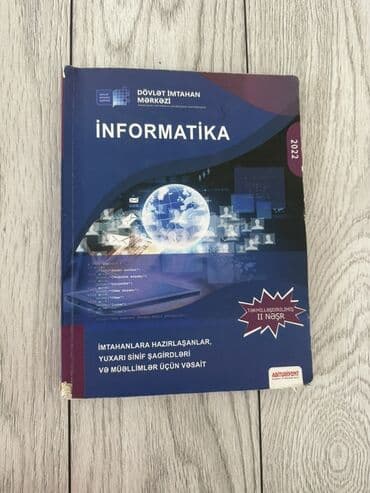 kirayə evlər 2022: İnformatika 11-ci sinif, 2022 il — 1