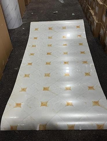 Mərmər effekti verən PVC divar panelləri. Arxasi izolesiyalidi su nem — 10