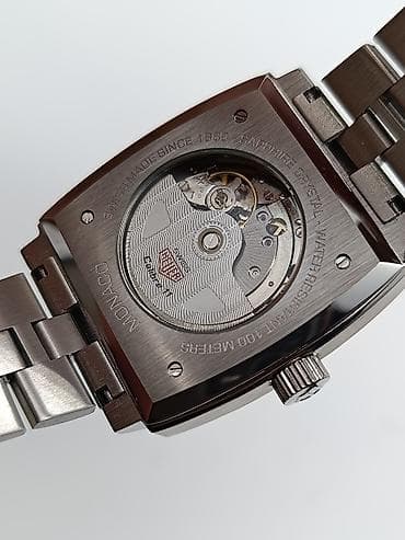 sensor saatlar: TAG Heuer Monaco avtomatik qol saatı - Korpus: kvadrat formalı — 4