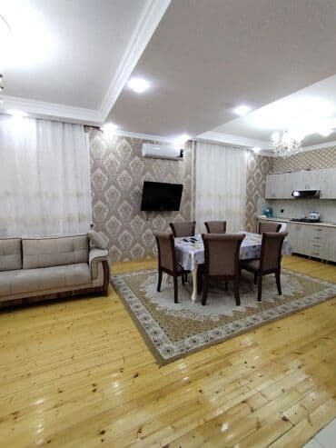 qebelede ayliq kiraye evler: 150 м², 4 комнаты, Интернет, Комби, Телефон — 7