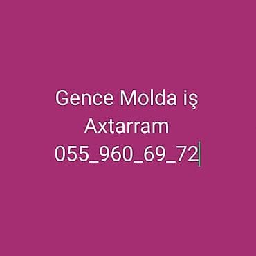 iş gence: Xidmət: İşə düzəltmə dəstəyi axtaran xanımın müraciəti Təsvir: - — 6