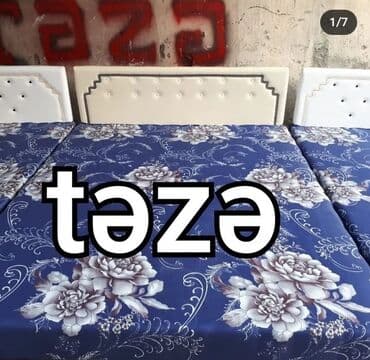 Трюмо: Новый, Двуспальная кровать, Без матраса, Без выдвижных ящиков, Азербайджан — 6