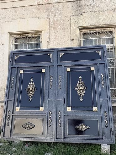 qapi darvaza: Yeni Dəmir Həyət darvazası, Yana açılan, 290 m, Mexaniki, Qapı ilə, Kredit var, Ödənişli quraşdırma, Ünvandan götürmə, Ödənişli çatdırılma, Rayonlara çatdırılma — 3