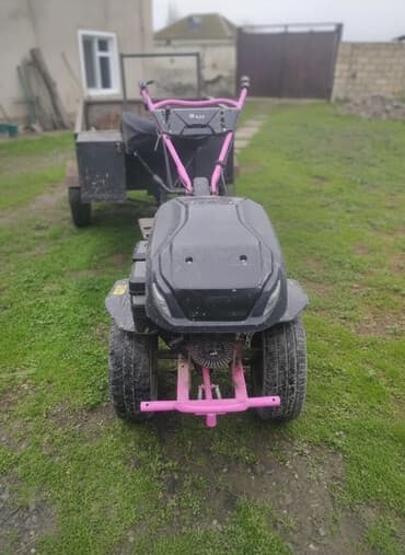 gübre: Motoblok qoşqu+frez ilə (0703739145) - Güclü benzin mühərrikli — 1