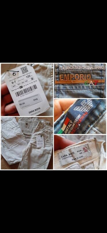 Daewoo: 6-7 yaş,7-8 yaş Zara boys,armani,wogi dogi brend şalvarları.Hamısı — 1